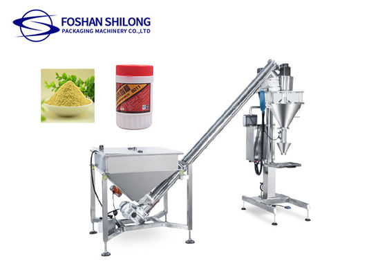 Shilong Hot Sale เครื่องบรรจุนมผงกาแฟแนวตั้งพร้อมระบบควบคุม PLC