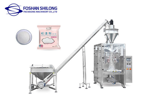 Shilong Hot Sale เครื่องบรรจุนมผงกาแฟแนวตั้งพร้อมระบบควบคุม PLC